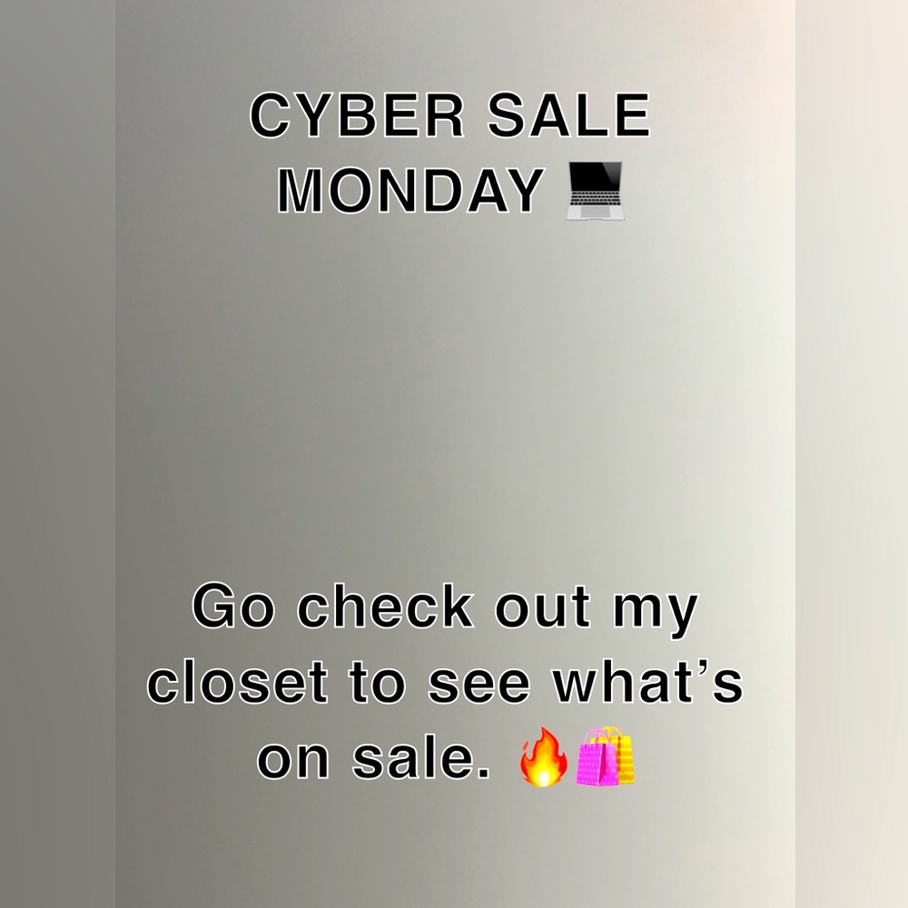CYBER SALE AND NEW POSTINGS!!!